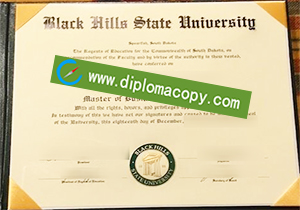 buy fake Black Hills State University diploma