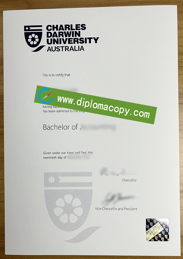 CDU degree, Charles Darwin University diploma