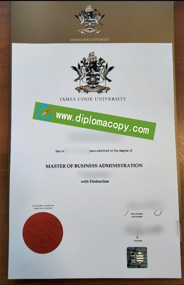 JCU degree, James Cook University diploma