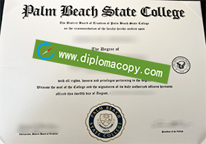 buy fake Palm Beach State College degree