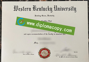 buy fake Western Kentucky University degree