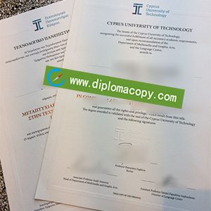 buy fake Cyprus University of Technology diploma