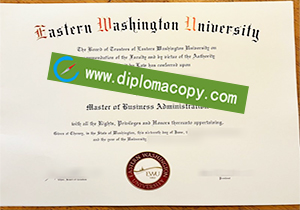 buy fake Eastern Washington University diploma