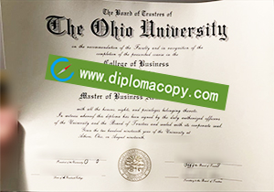 buy fake Ohio University diploma