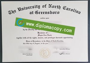 buy fake UNC Greensboro degree