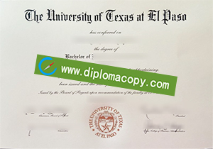 buy fake UTEP diploma