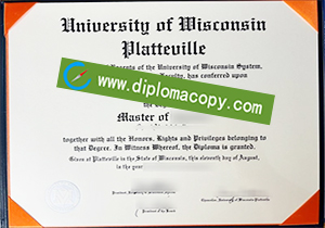 buy fake University of Wisconsin Platteville diploma