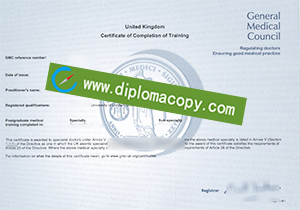 buy fake GMC certificate