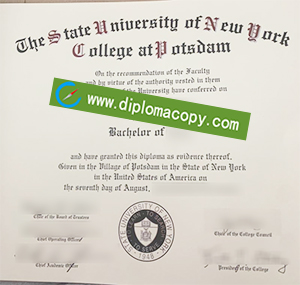 buy fake SUNY Potsdam diploma