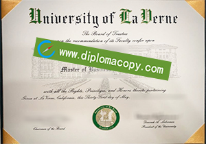 buy fake University of La Verne diploma