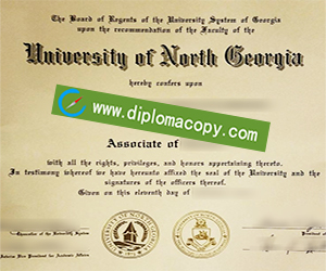 buy fake University of North Georgia degree