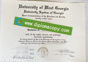 buy fake University of West Georgia diploma
