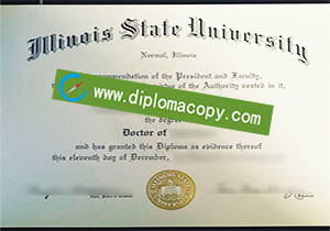 buy fake Illinois State University diploma