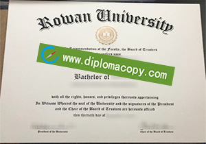 buy fake Rowan University degree