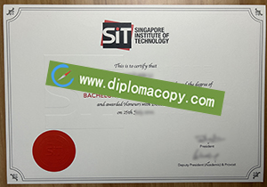 buy fake Singapore Institute of Technology certificate