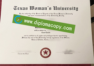 buy fake Texas Woman's University degree