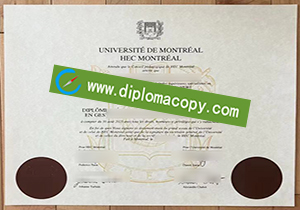buy fake Université de Montréal certificate