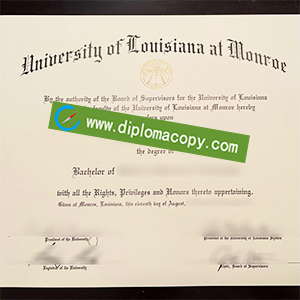 buy fake University of Louisiana at Monroe degree