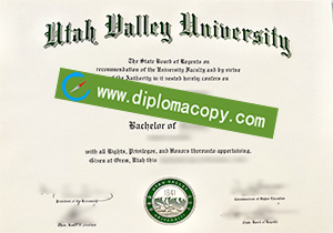 buy fake Utah Valley University degree