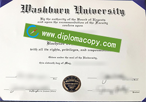 buy fake Washburn University degree