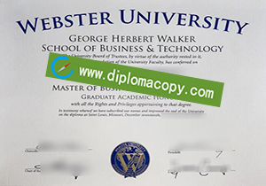 buy fake Webster University degree