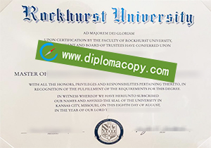 buy fake Rockhurst University diploma
