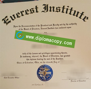 buy fake Everest University diploma