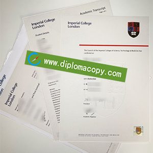 buy fake Imperial College London degree transcript