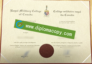 buy fake Royal Military College of Canada diploma