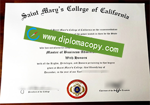 buy fake Saint Mary's College of California degree