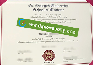 buy fake St. George's University diploma