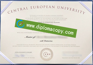 buy fake Central European University diploma