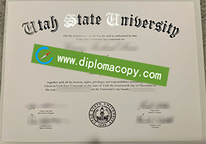 buy fake Utah State University diploma
